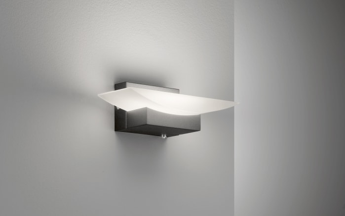 LED-Wandleuchte Bowl, schwarz, 1-flammig, 20 cm-02