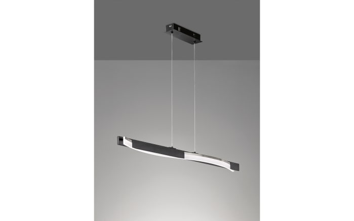 LED-Pendelleuchte Bridge, schwarz/weiß, 95 cm-03