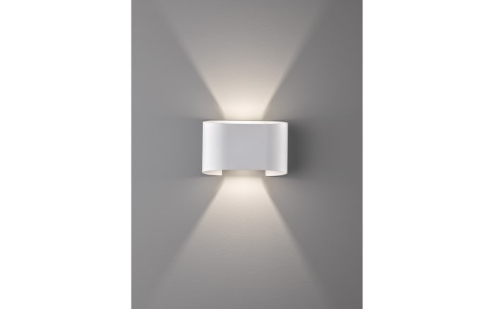 LED-Wandleuchte Wall IP44, weiß matt, 18 cm-04