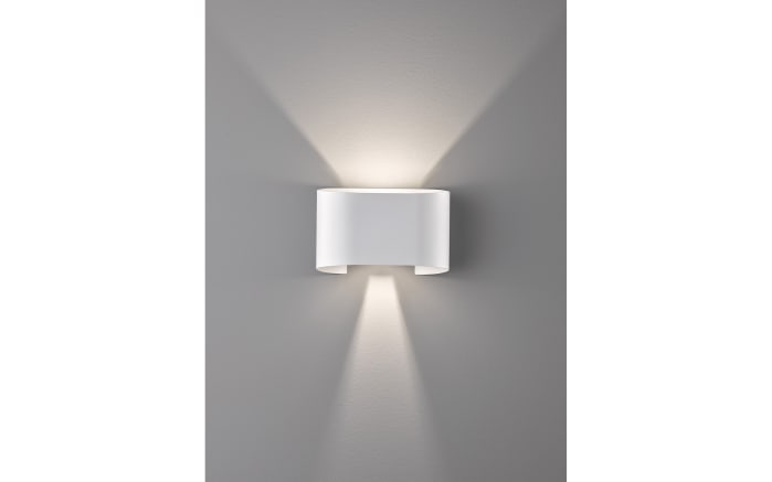LED-Wandleuchte Wall IP44, weiß matt, 18 cm-05