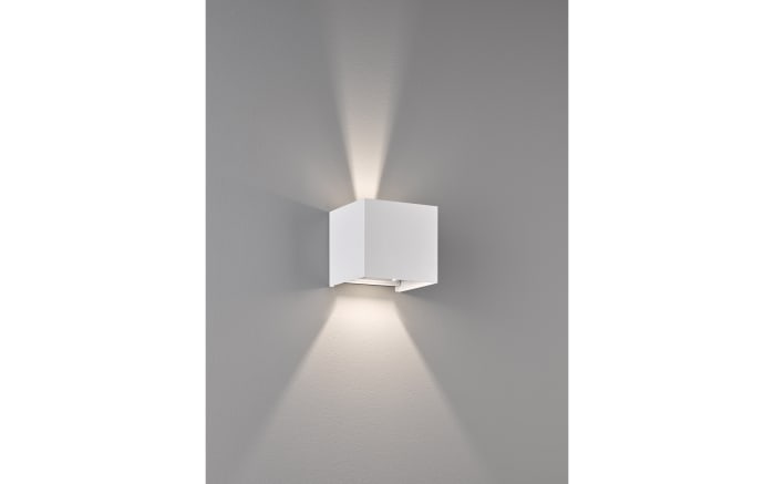 LED-Wandleuchte Wall IP44, weiß matt, 10 cm-02