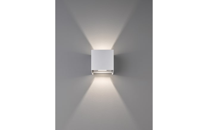 LED-Wandleuchte Wall IP44, weiß matt, 10 cm-04