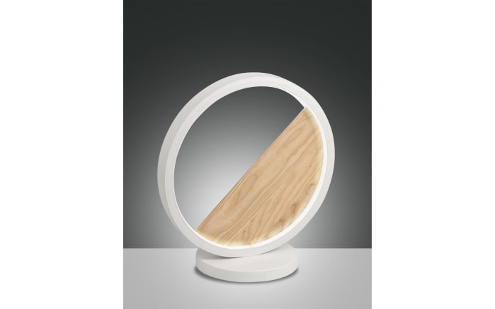 LED-Tischleuchte Pierre, weiß/holz, 35 cm-02