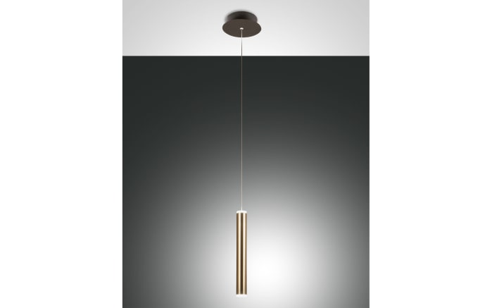 LED-Pendelleuchte Prado, schwarz/goldfarbig, 1-flammig, 16 cm-02
