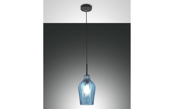 Pendelleuchte Stintino, azurblau, 1-flammig, 18 cm-02
