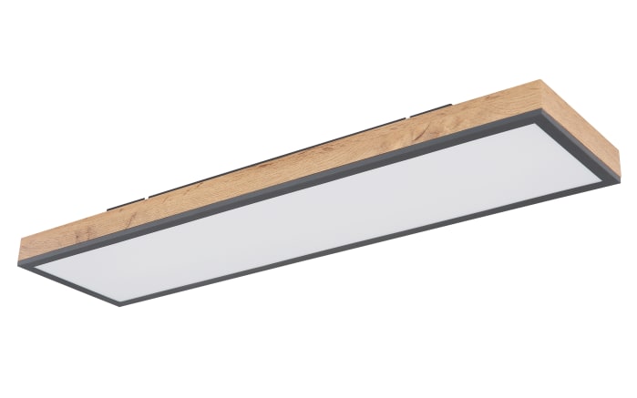 LED-Deckenleuchte CCT Doro, holz/graphit, 80 cm-02