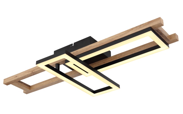 LED-Deckenleuchte Illa, holz/schwarz, 69 cm-04