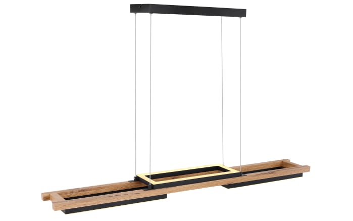 LED-Pendelleuchte Illa, holz/schwarz, 100 cm-04