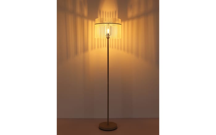 Standleuchte Gorley, beige, 152 cm-05