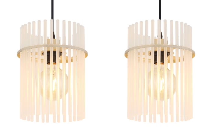 Pendelleuchte Gorley, beige, 80 cm-03
