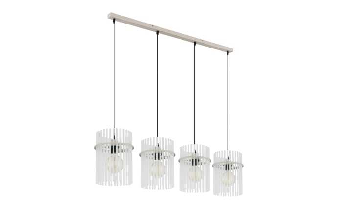 Pendelleuchte Gorley, beige, 4-flammig, 110 cm-01