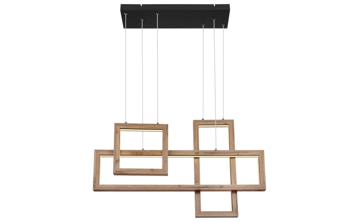 LED-Pendelleuchte Bossy, holz/schwarz, 80 cm-02