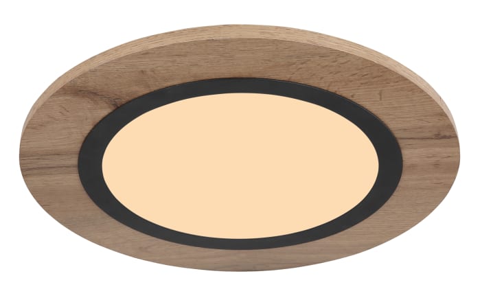 LED-Deckenleuchte Lea, holz/schwarz, 40 cm-02