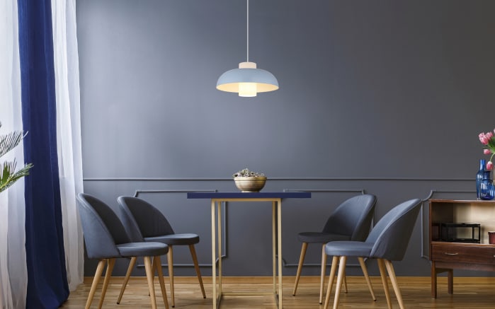 Pendelleuchte Lowe, blau-04
