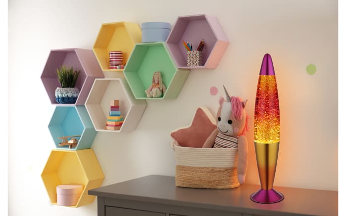 Magmaleuchte 2862, orange/gelb-03