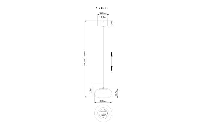 LED-Pendelleuchte Quintara, weiß/nickel, inkl. Höhenverstellung-09