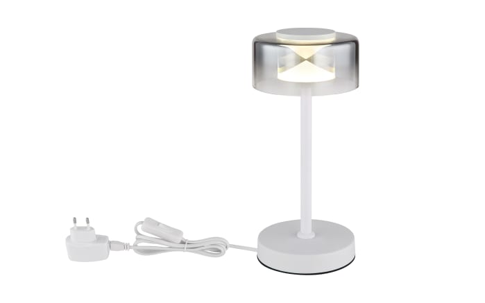 LED-Tischleuchte Belinda, weiß/rauchfarbig-03