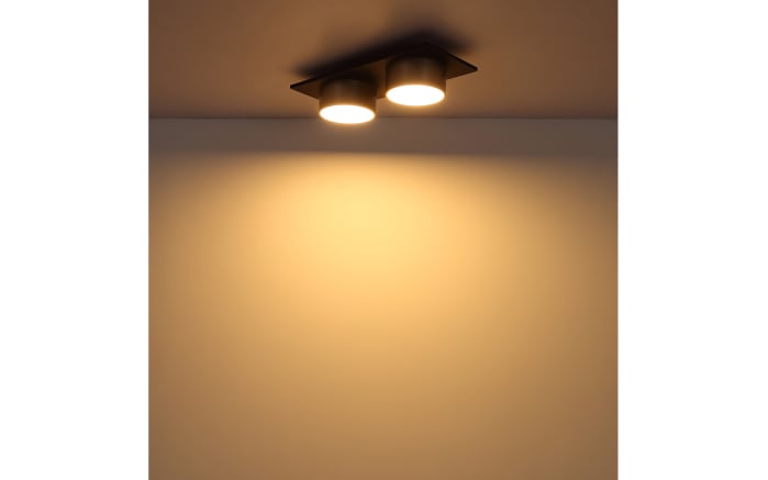 LED-Deckenleuchte Raymond, schwarz/goldfarbig-06