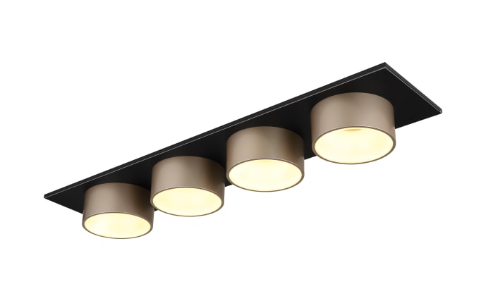 LED-Deckenleuchte Raymond, schwarz/goldfarbig-02