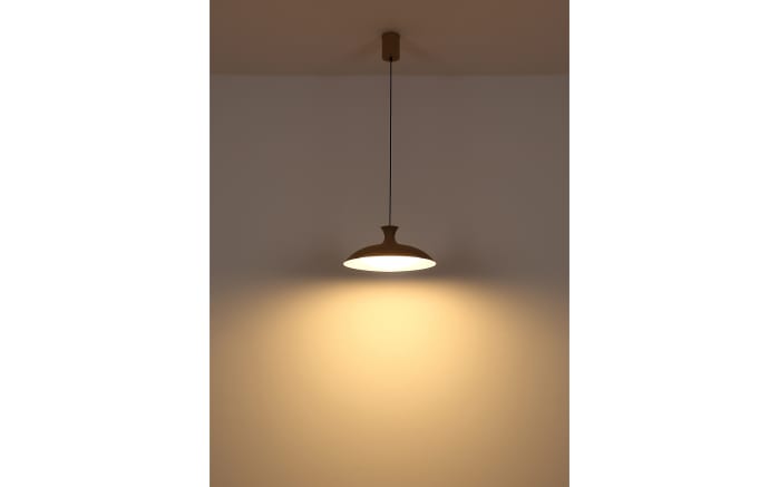 LED-Pendelleuchte Rocha, sandfarbig-06