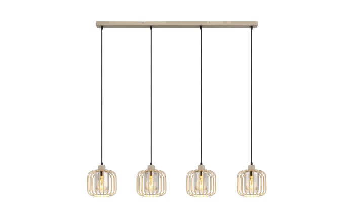 Pendelleuchte Alfred, sandfarbig, 4-flammig-03