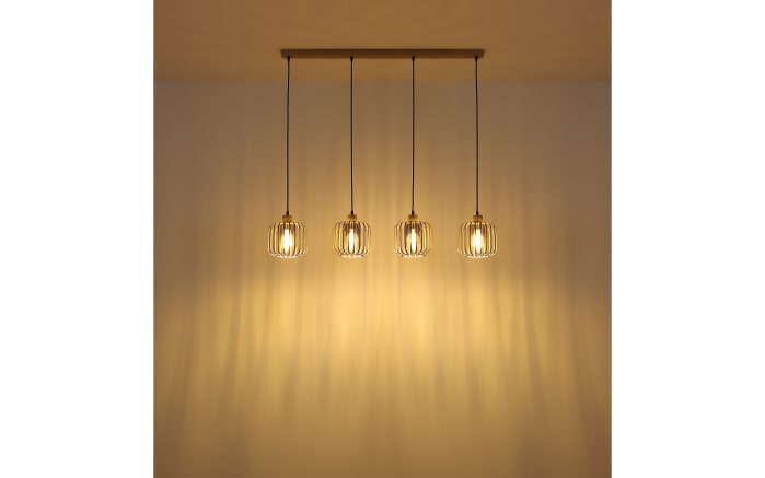 Pendelleuchte Alfred, sandfarbig, 4-flammig-05