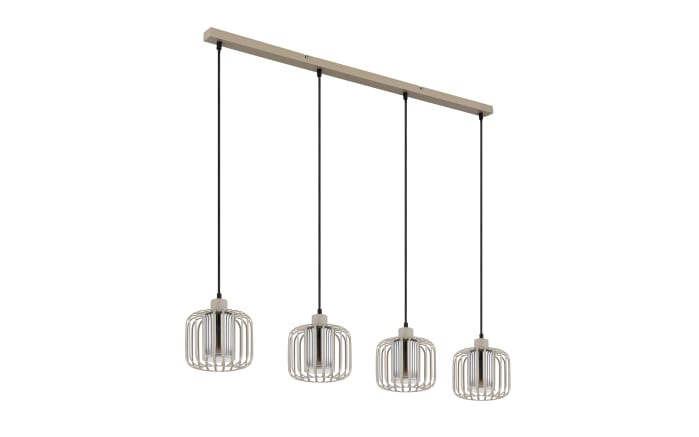 Pendelleuchte Alfred, sandfarbig, 4-flammig-01