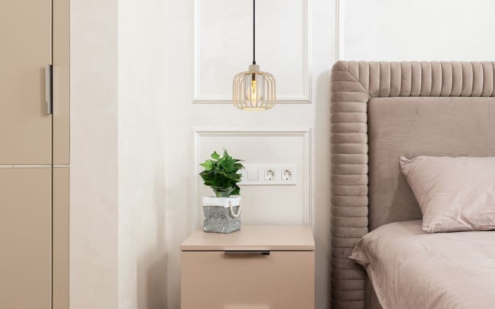 Pendelleuchte Alfred, sandfarbig, 1-flammig, 18 cm-05