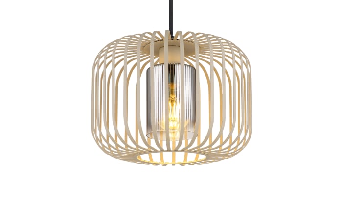 Pendelleuchte Alfred, sandfarbig, 1-flammig, 28 cm-03