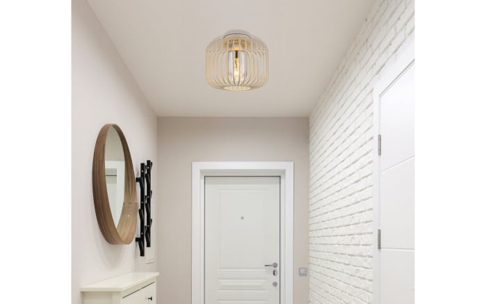 Deckenleuchte Alfred, sandfarbig-04