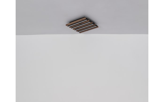 Deckenleuchte Hayden, dunkelbraun/schwarz-05