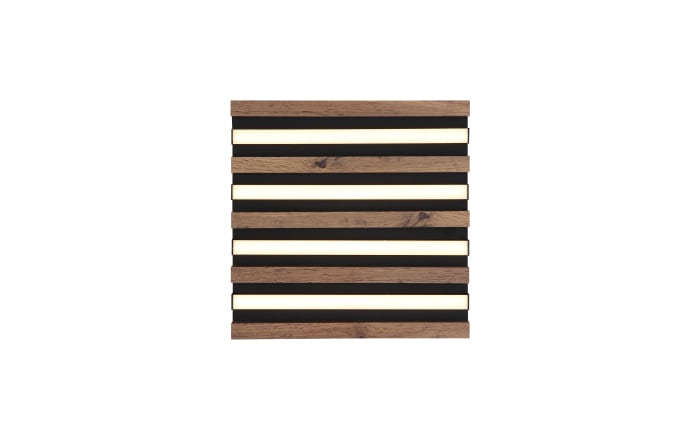 Deckenleuchte Hayden, dunkelbraun/schwarz-04