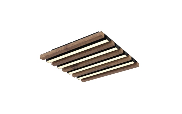 Deckenleuchte Hayden, dunkelbraun/schwarz-02