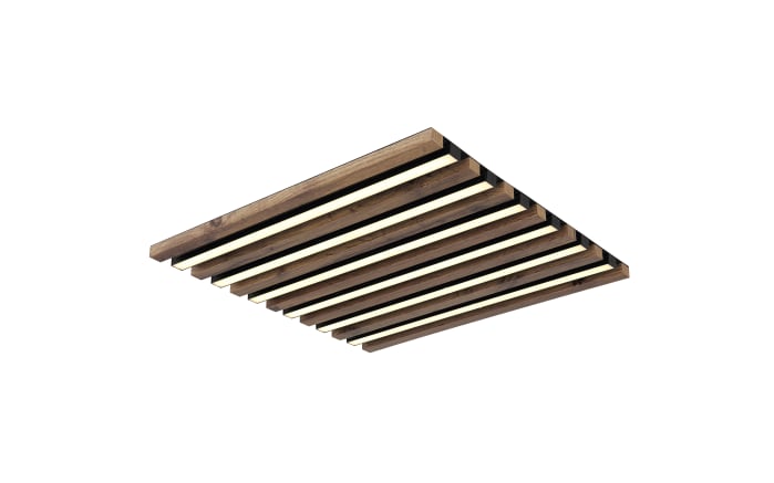 Deckenleuchte Hayden, dunkelbraun/schwarz-02