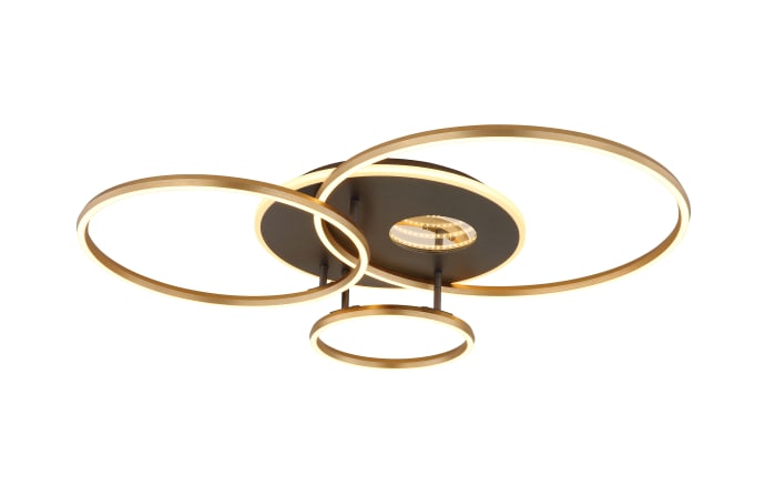 LED-Deckenleuchte Invertina, goldfarbig, inkl. Fernbedienung -03