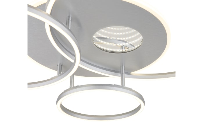 LED-Deckenleuchte Invertina, silberfarbig, inkl. Fernbedienung -07