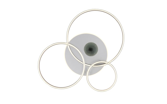 LED-Deckenleuchte Invertina, silberfarbig, inkl. Fernbedienung -06