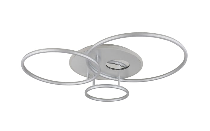 LED-Deckenleuchte Invertina, silberfarbig, inkl. Fernbedienung -01