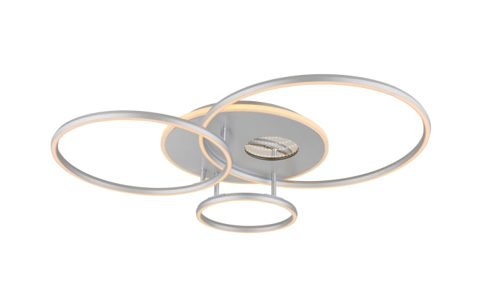 LED-Deckenleuchte Invertina, silberfarbig, inkl. Fernbedienung -02