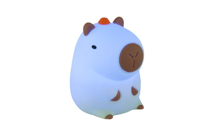 Akku-Tischleuchte Capybara, braun, inkl. RGB-Farbwechsler-06