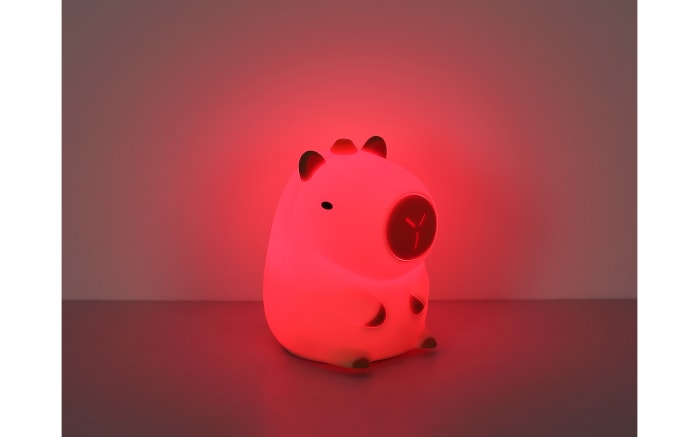 Akku-Tischleuchte Capybara, braun, inkl. RGB-Farbwechsler-10