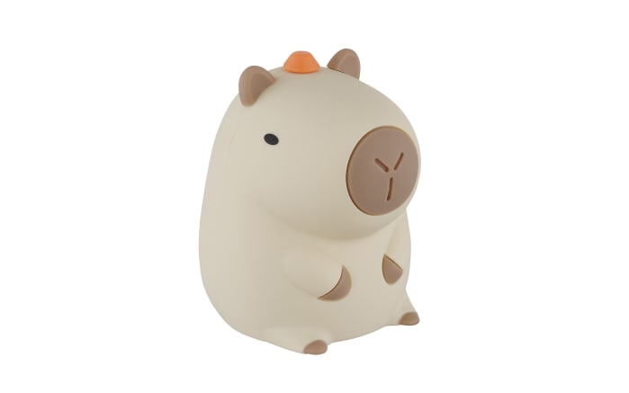 Akku-Tischleuchte Capybara, braun, inkl. RGB-Farbwechsler-01