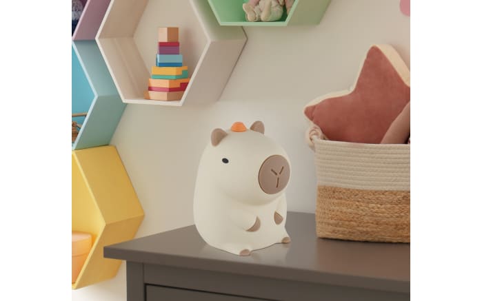 Akku-Tischleuchte Capybara, braun, inkl. RGB-Farbwechsler-12