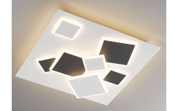 LED-Deckenleuchte New Step, schwarz/weiß, 45 cm-02