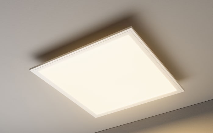 LED-Deckenleuchte Corinna RGB, weiß/aluminium, 45 cm-02