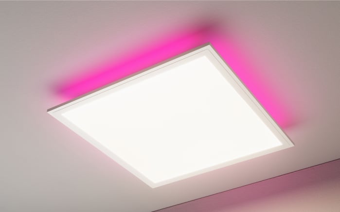 LED-Deckenleuchte Corinna RGB, weiß/aluminium, 45 cm-08