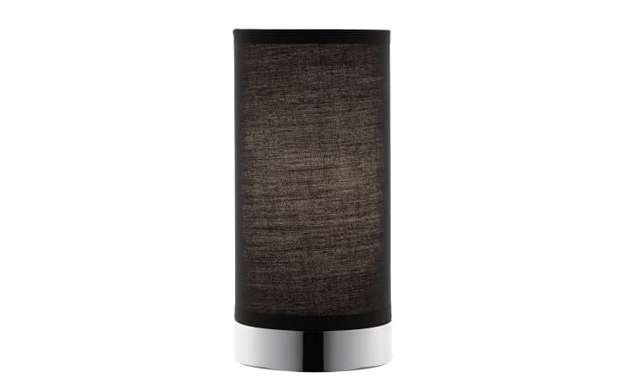 Tischleuchte Ronny, silberfarbig/schwarz, 21 cm