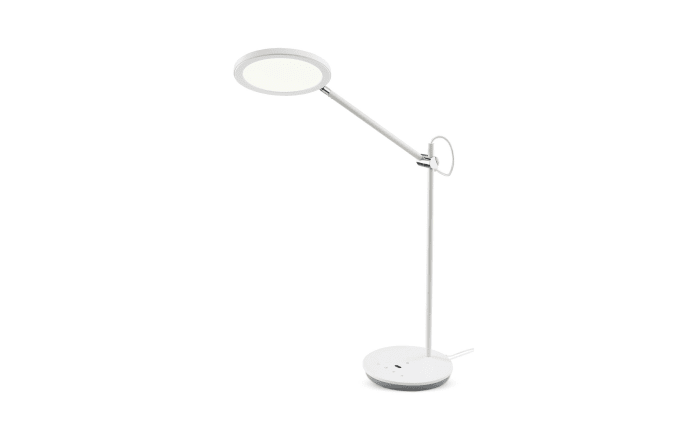 LED Schreibtischleuchte Lumin, weiß, 90 cm