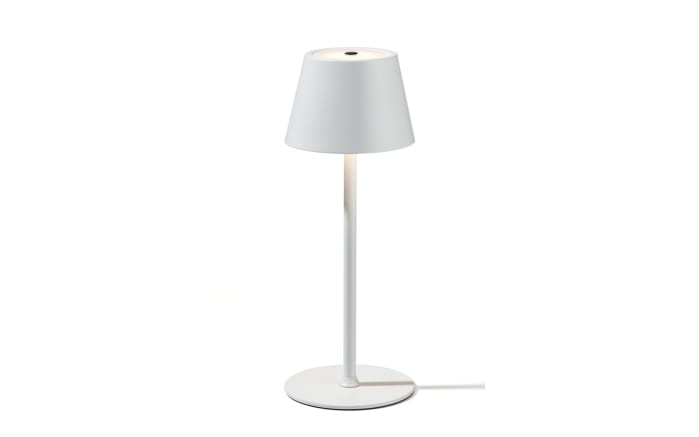 LED-Akku-Tischleuchte Provence, weiß, 31 cm-01