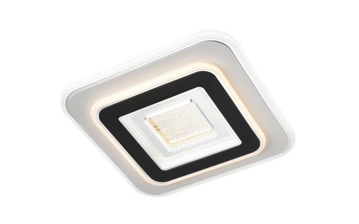 LED-Deckenleuchte Joyce, weiß/schwarz, inkl. CCT Funktion